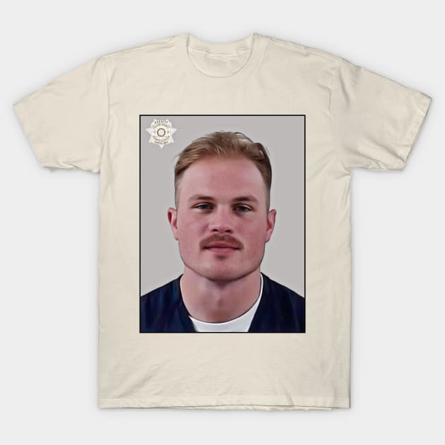Zach Bryan mugshot Zach Bryan Mugshot TShirt TeePublic